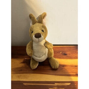 GANZ Webkinz Kangaroo Plush HM180 Retired Stuffed Animal 9" Toy ~ No Code